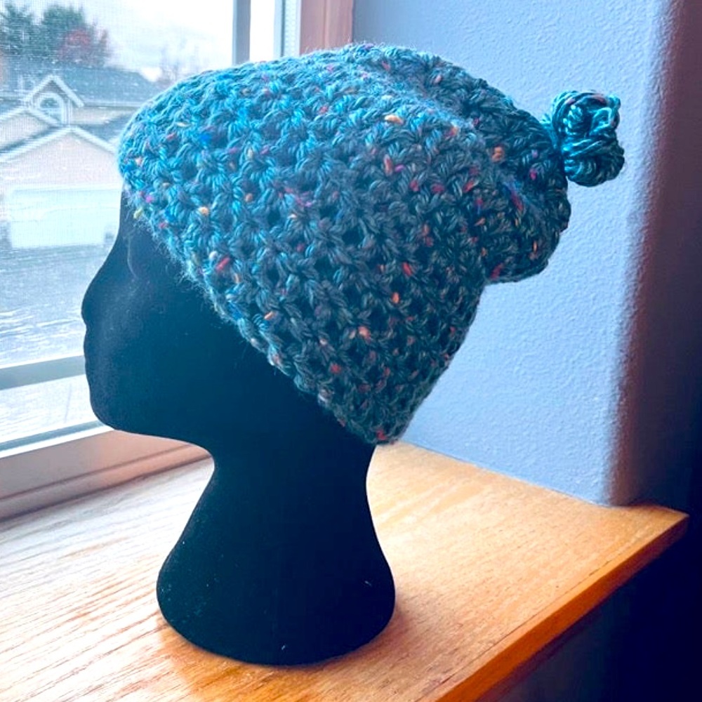 Crochet beanie